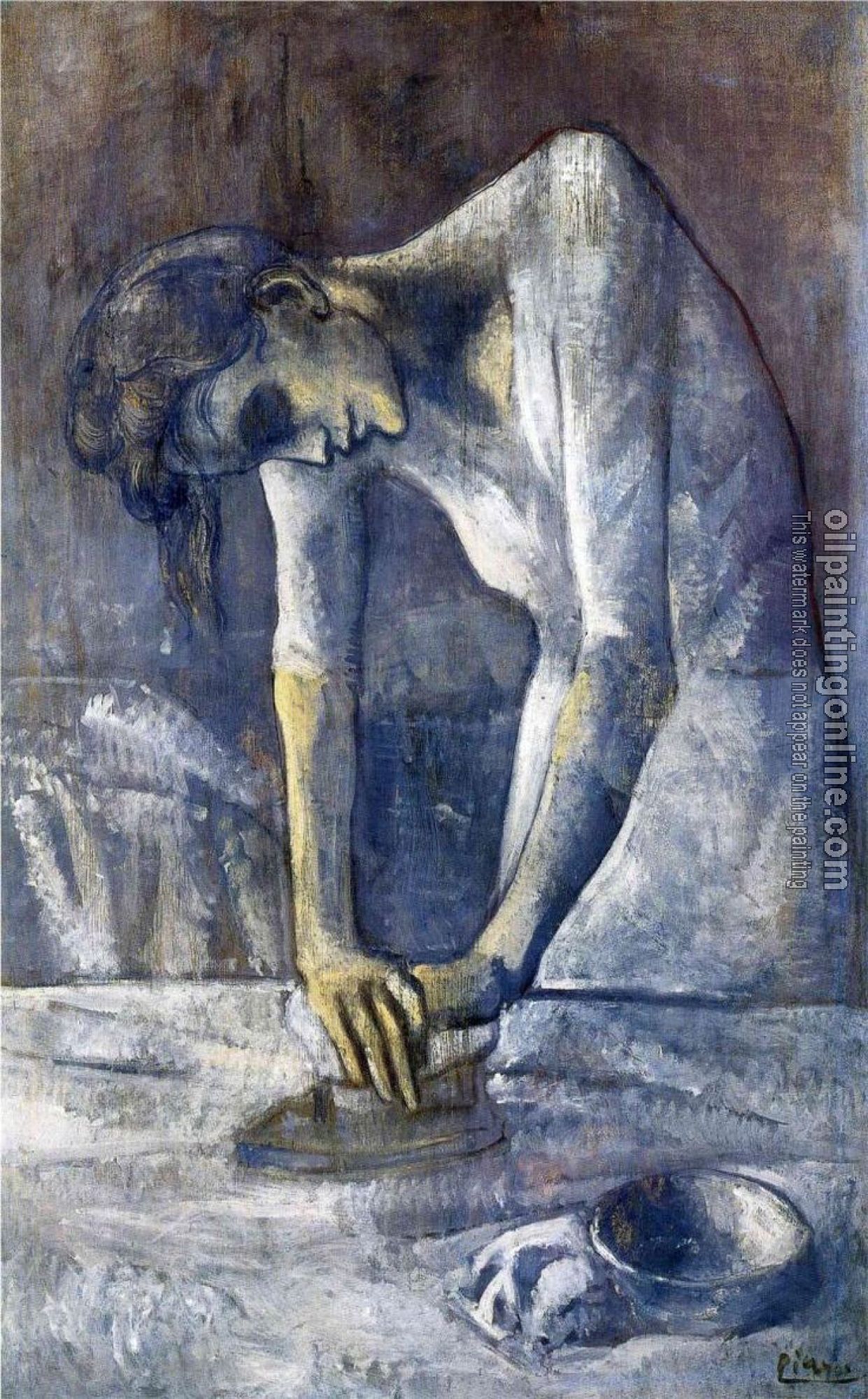 Picasso, Pablo - woman ironing